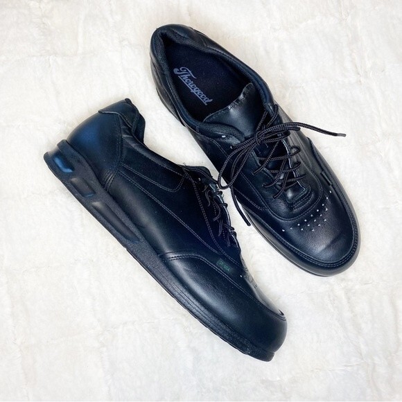 Thorogood Black Oxford Athletic Performance Leather Shoe Size 12 Medium - Picture 2 of 10